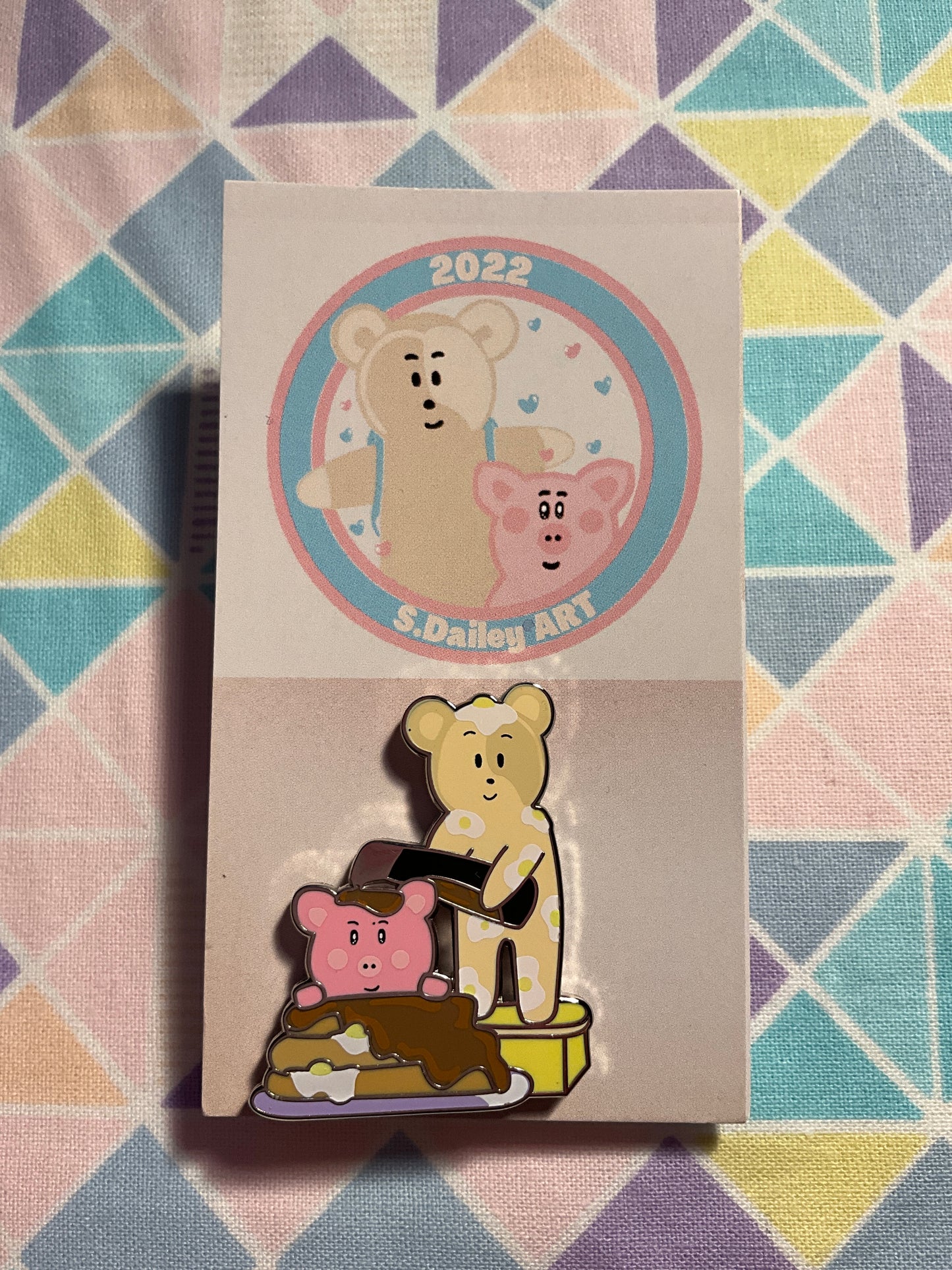 Breakfest Time Enamel Pin