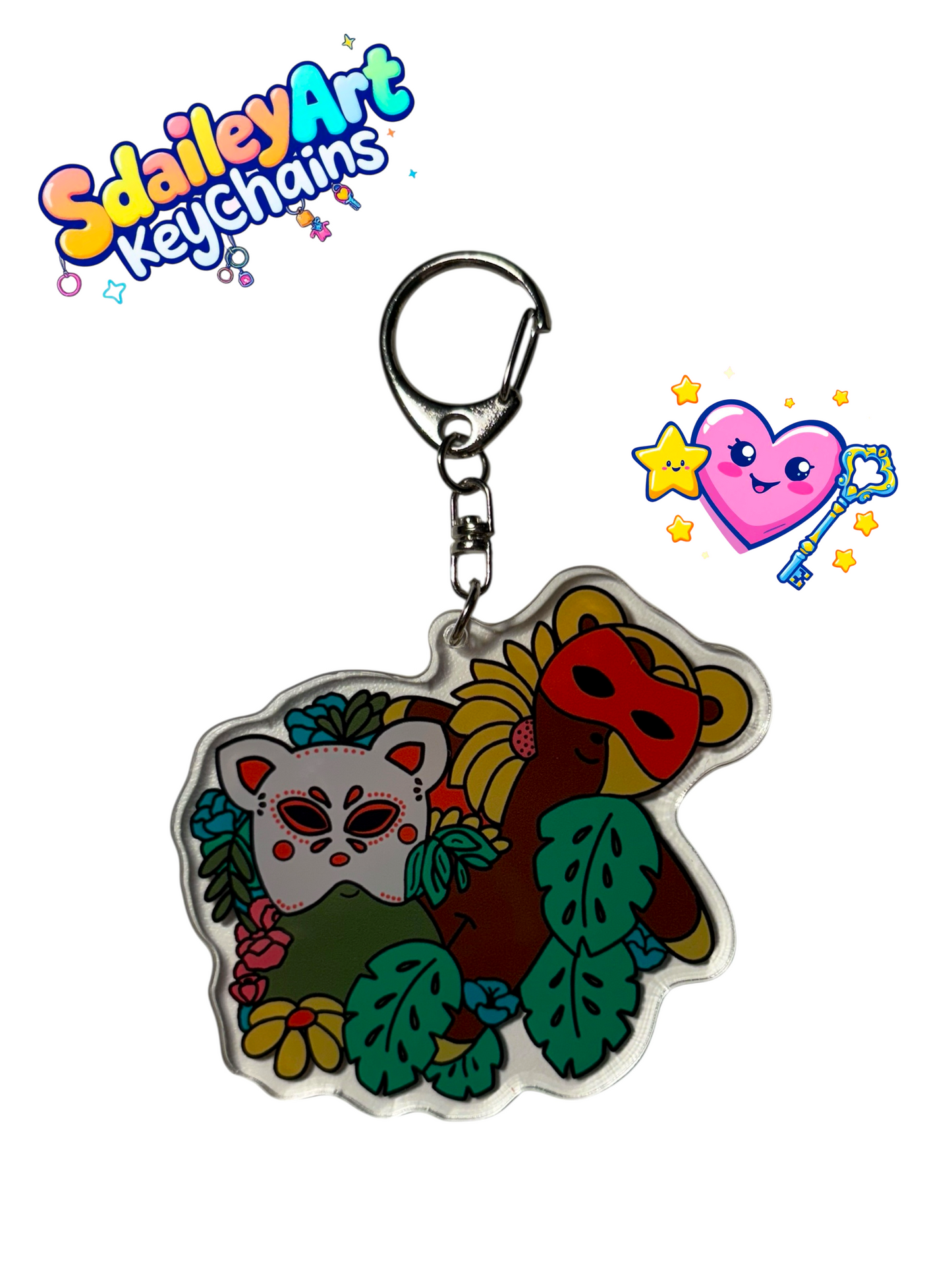 Garden Den Keychain