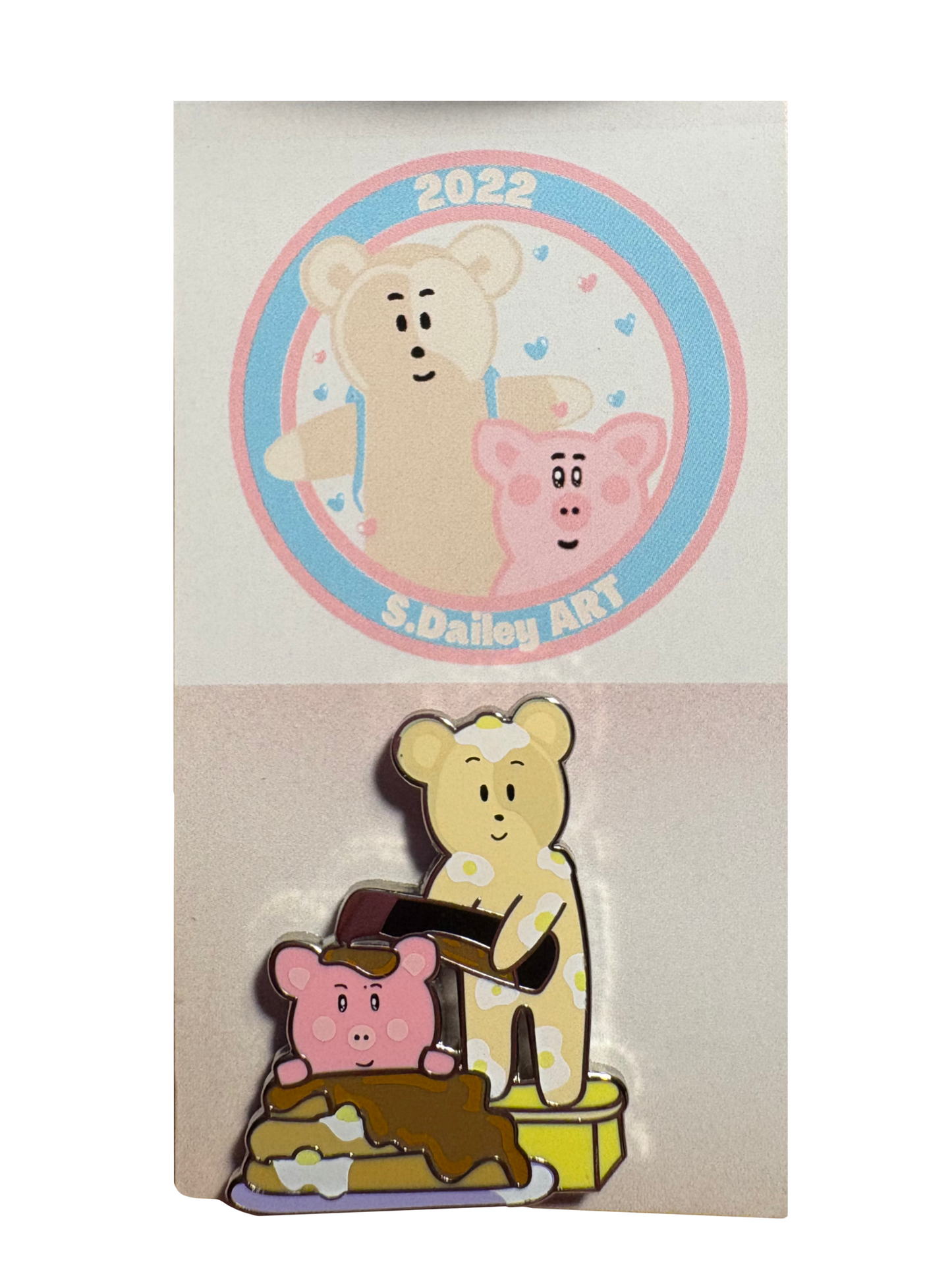 Breakfest Time Enamel Pin