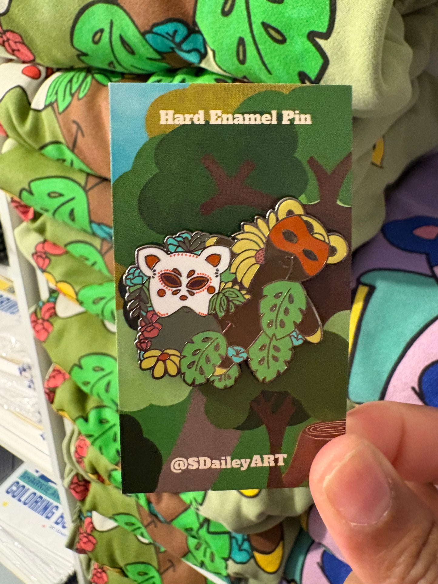 Garden Den Enamel Pin