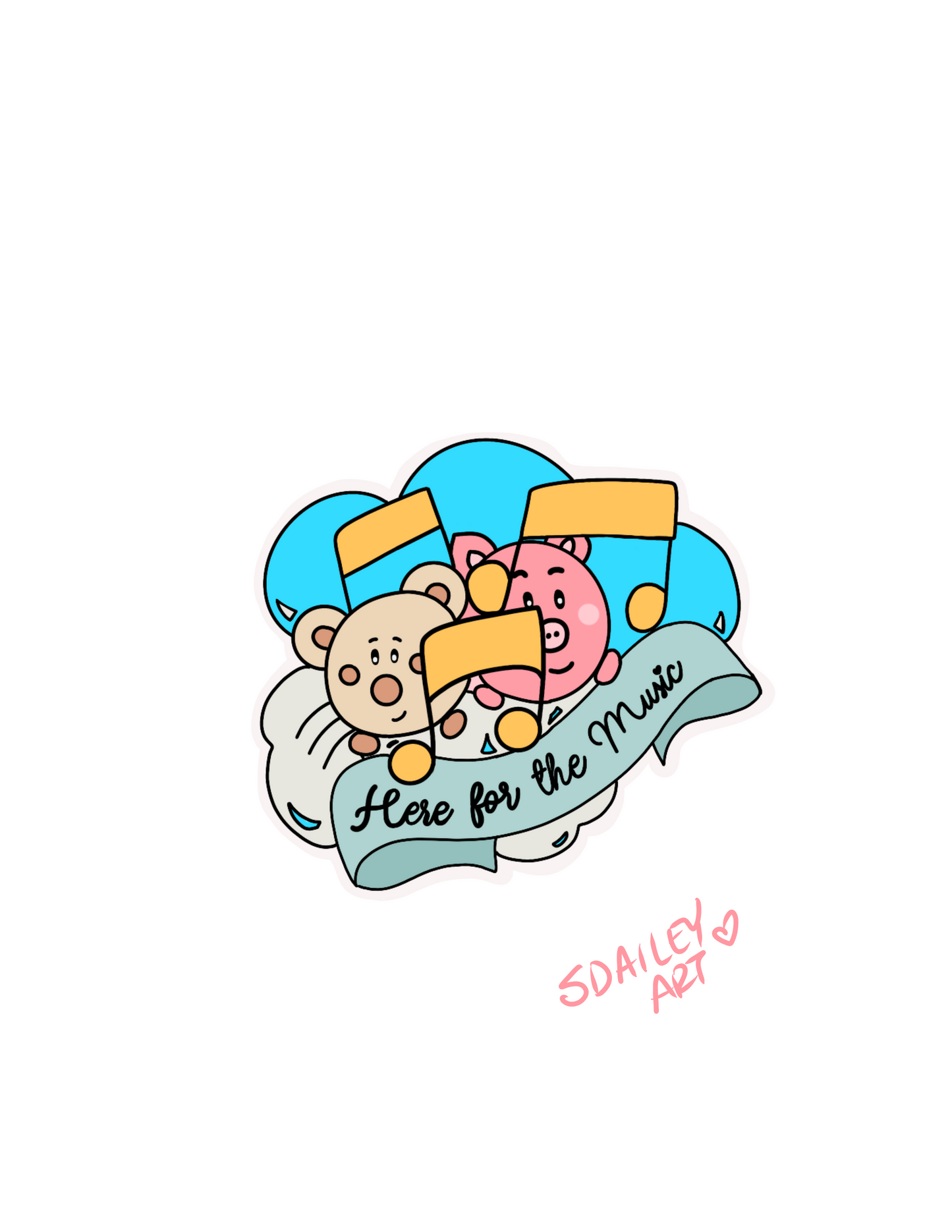 Music Buddies Sticker