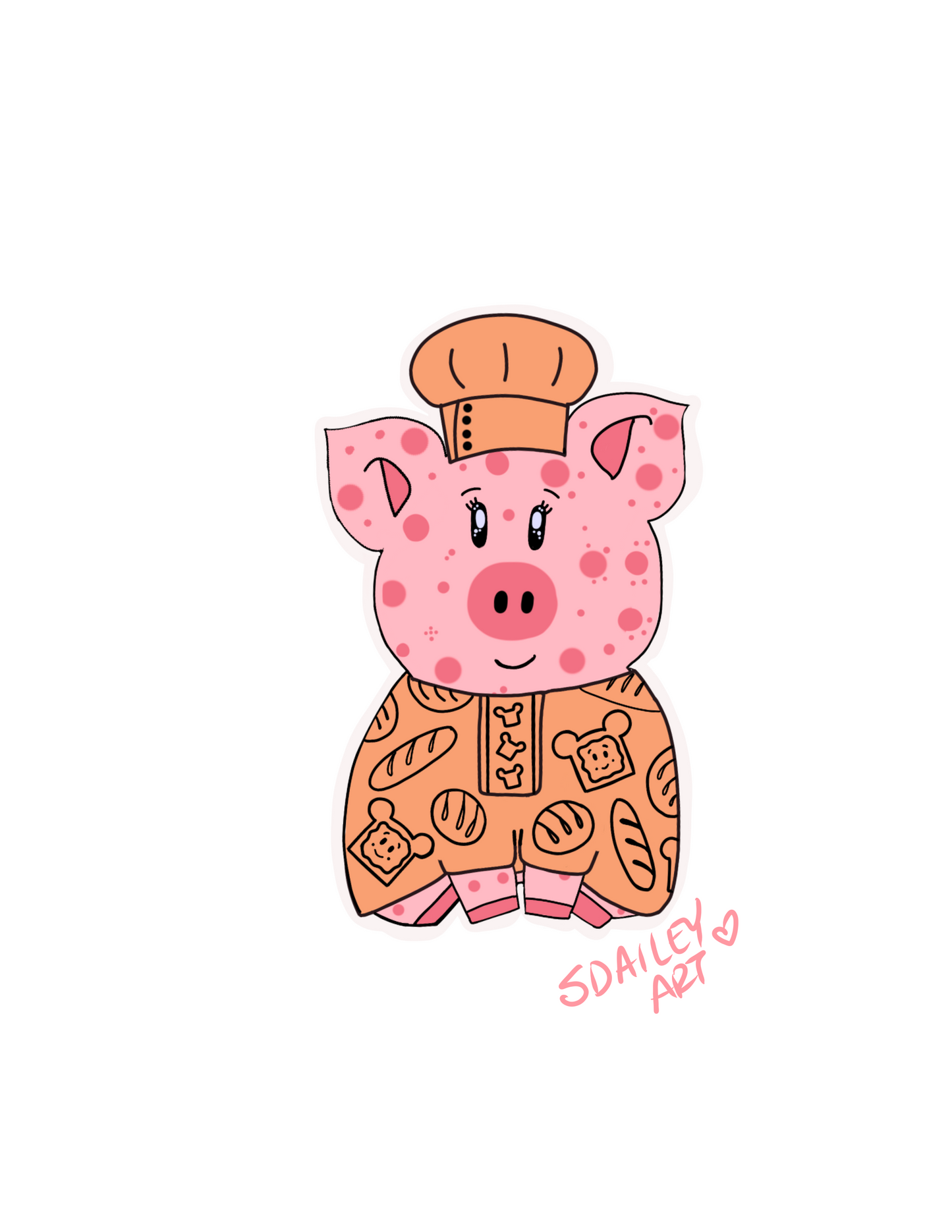 Bakery Buddy No 1 Stickers