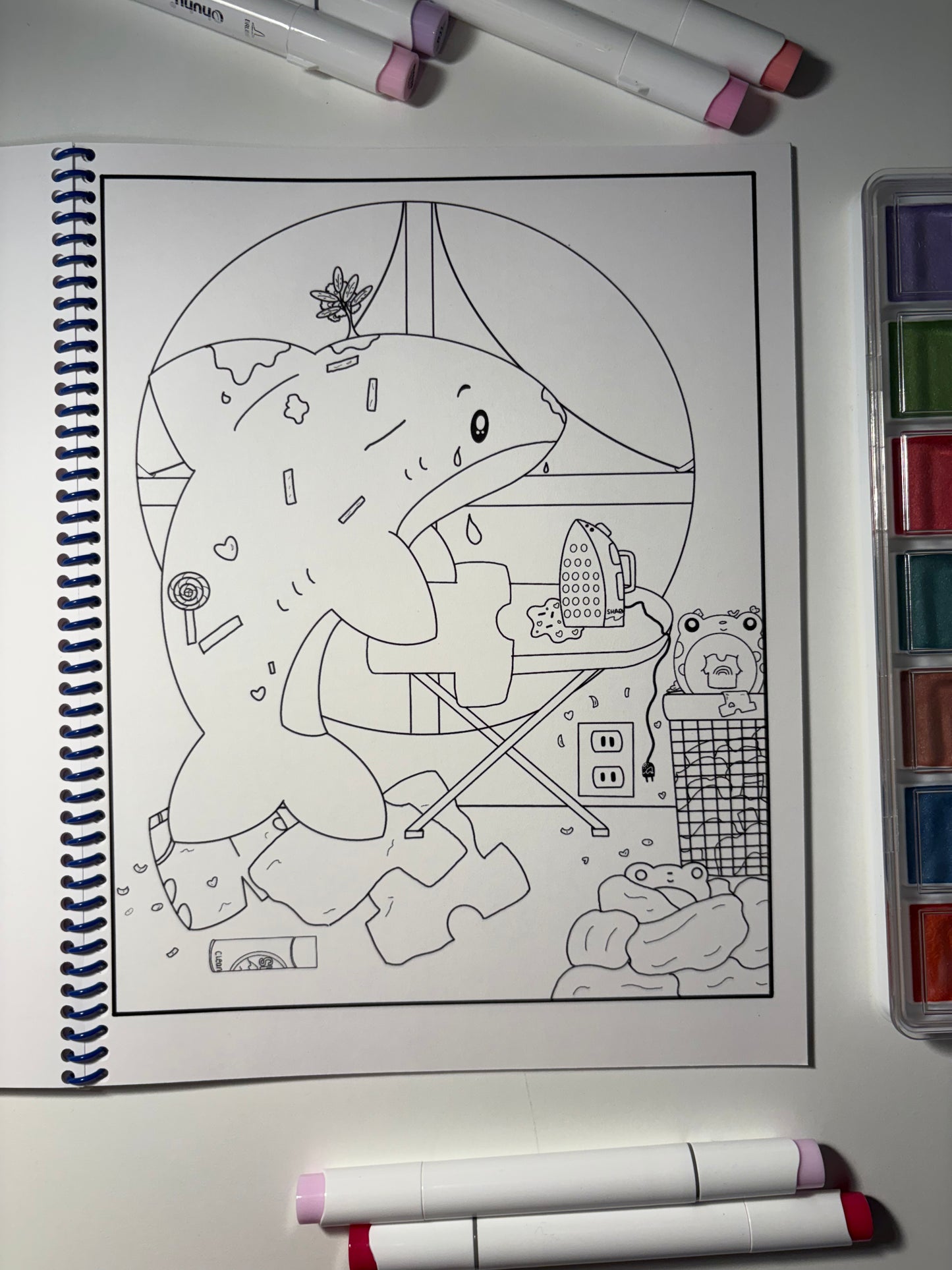 Sharkie and Friends Coloring Book