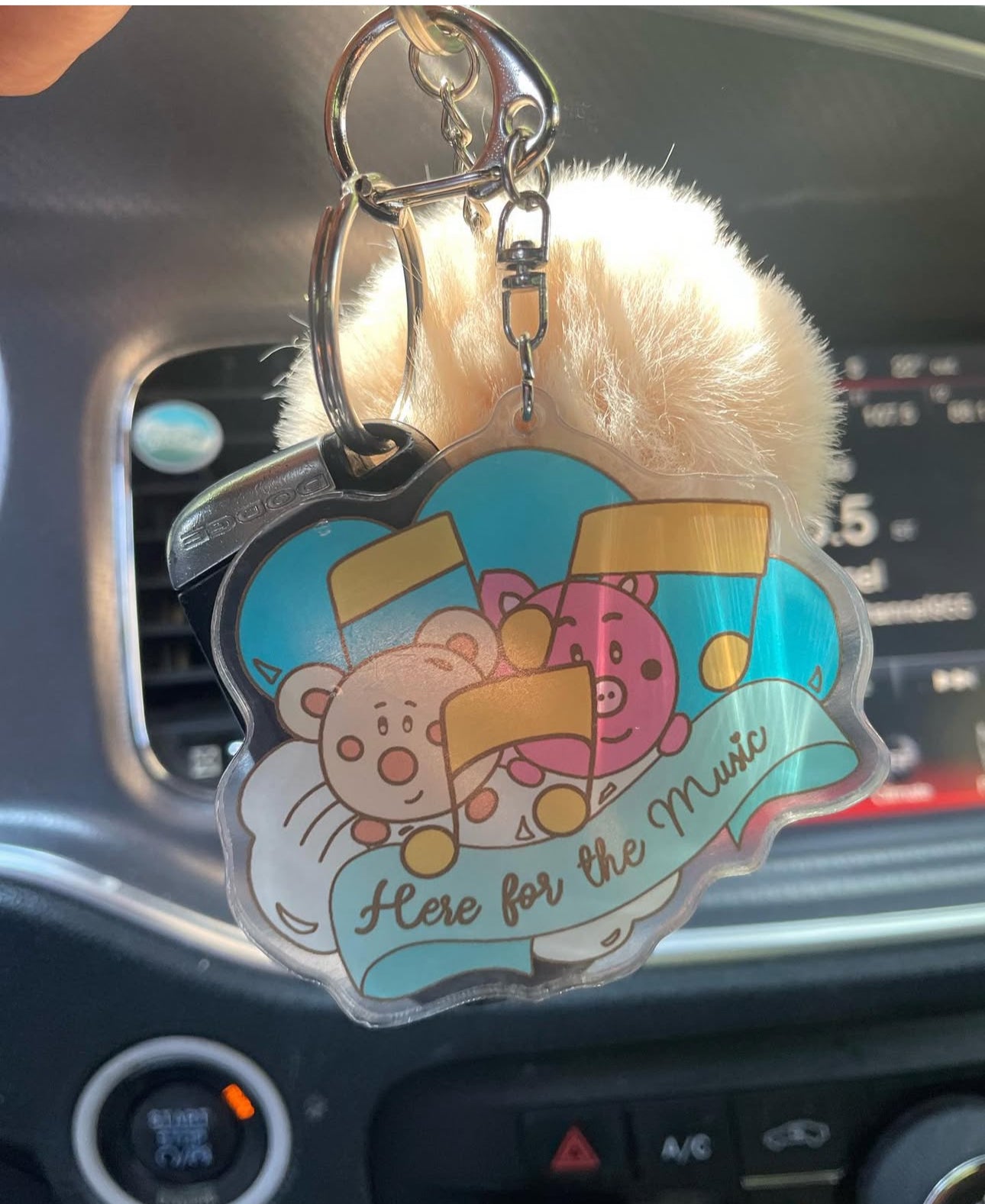 Music Buddy Keychain