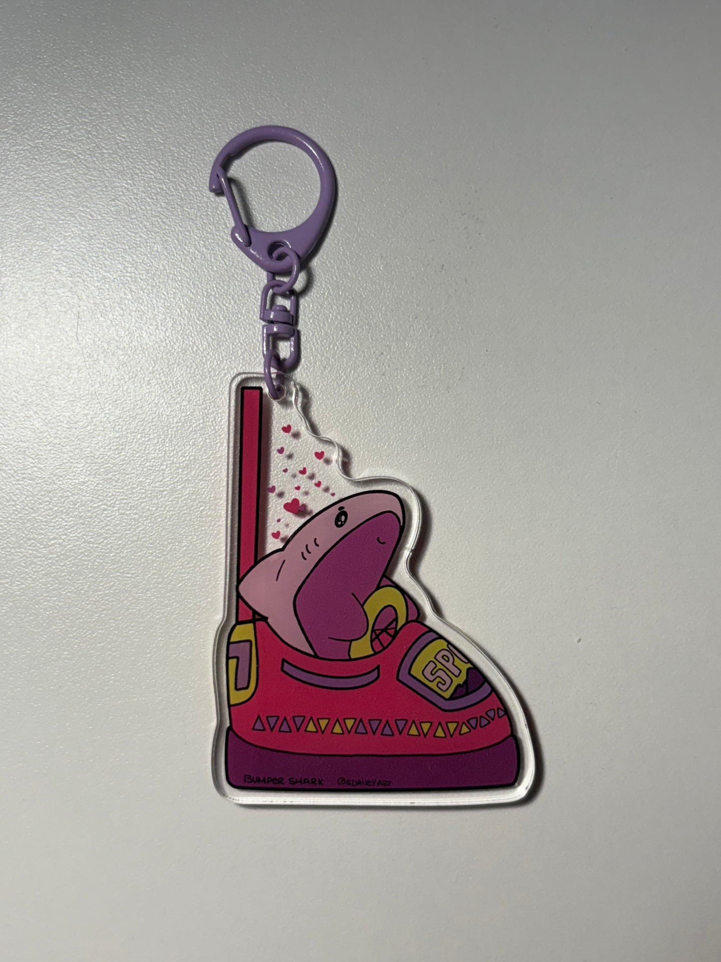 Bumper Shark Keychain