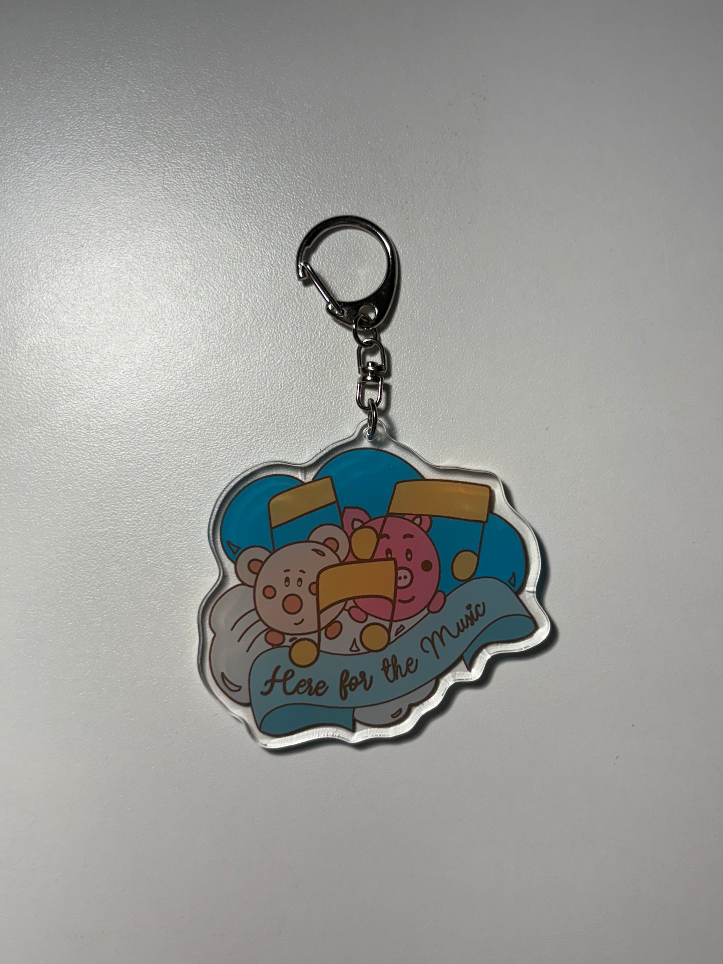 Music Buddy Keychain