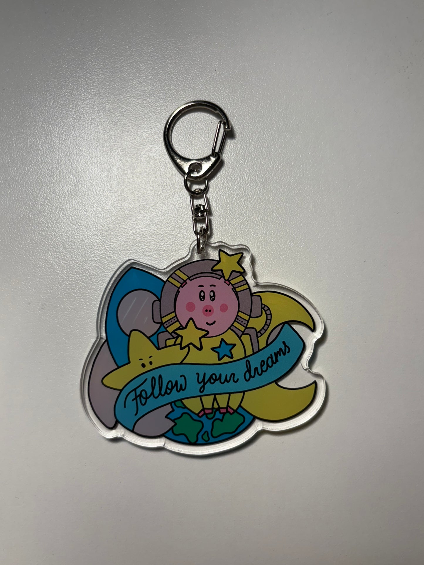 Follow Your Dreams Keychain