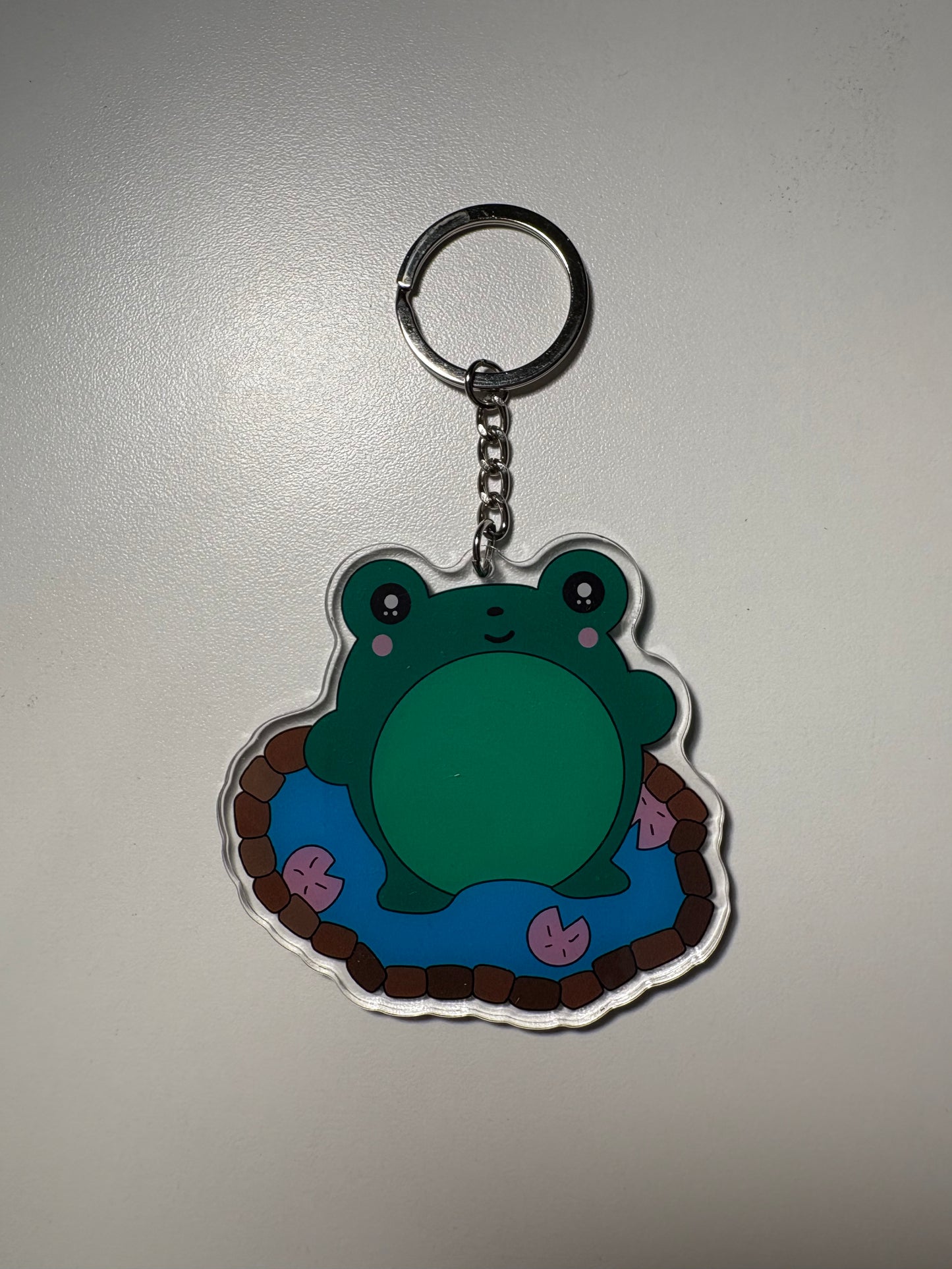 Splash Frog Keychain