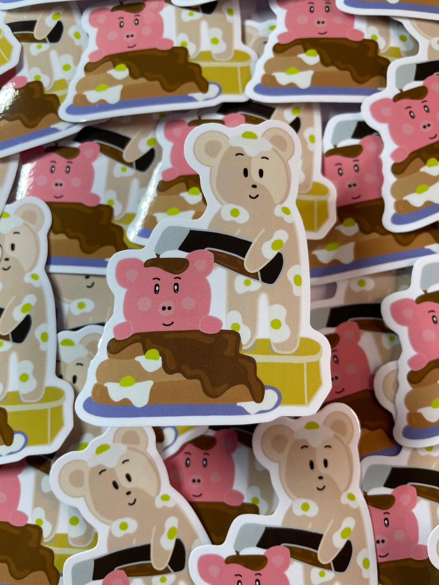Pancakes and Eggs Sticker