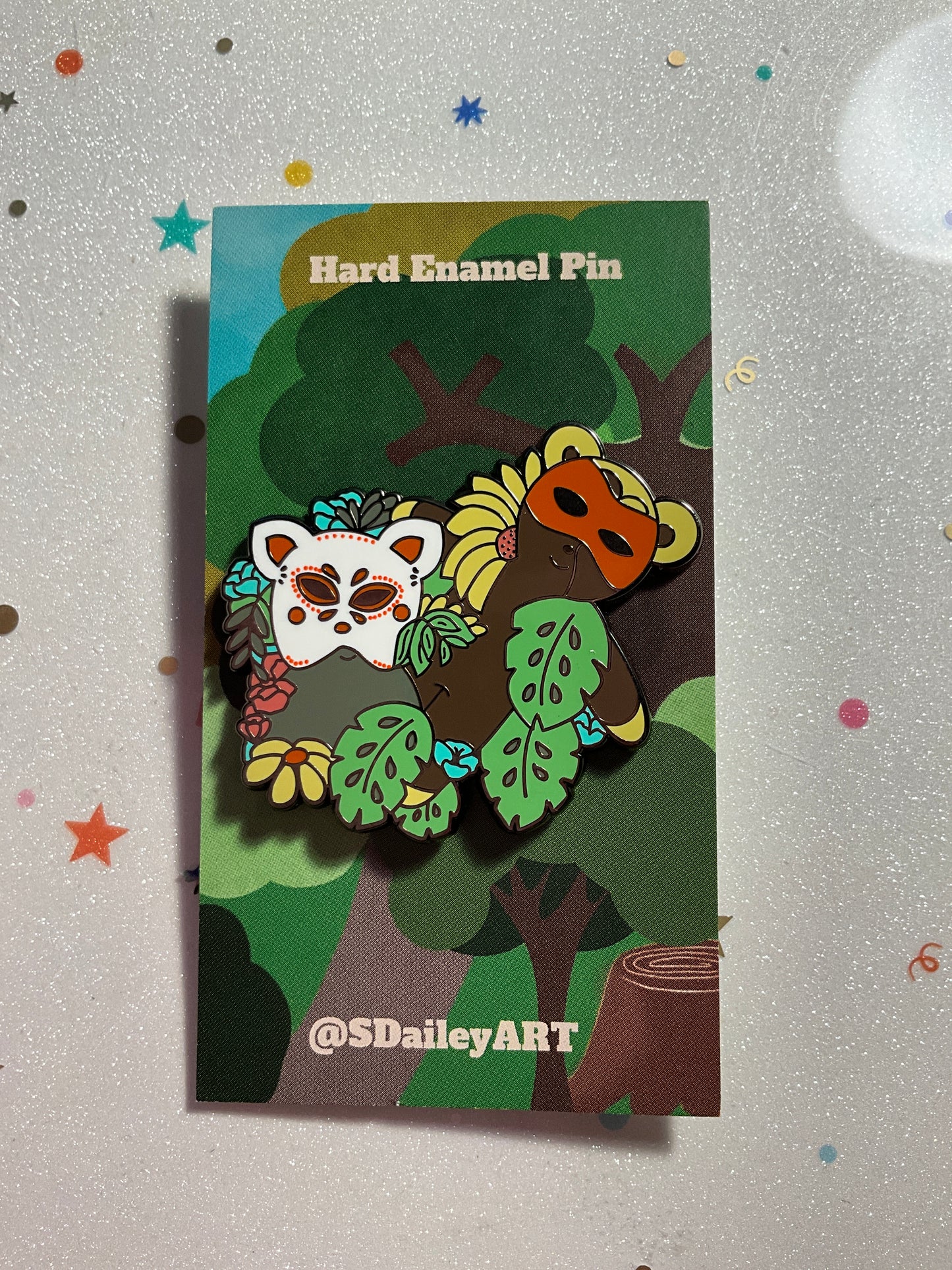 Garden Den Enamel Pin