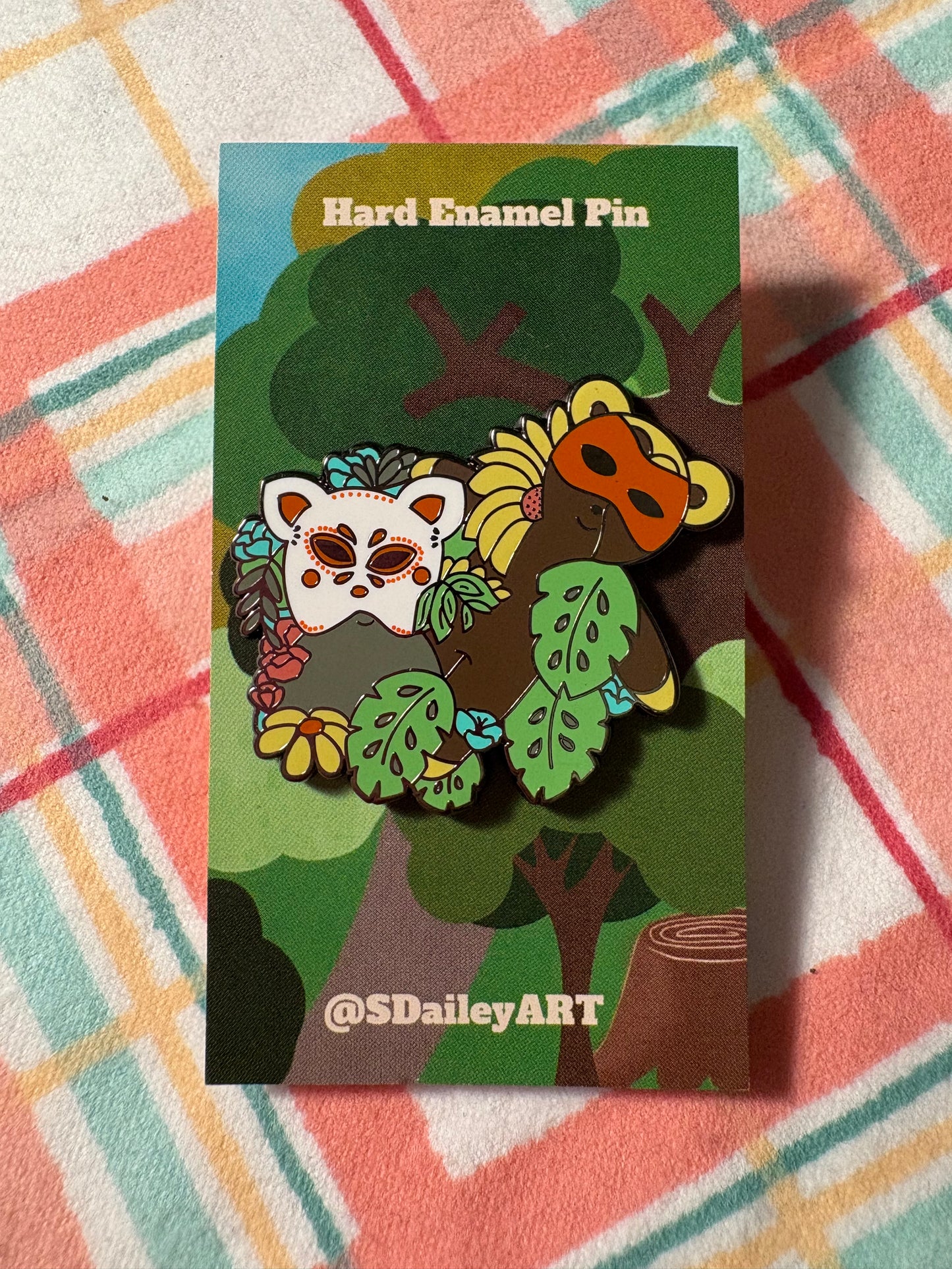 Garden Den Enamel Pin