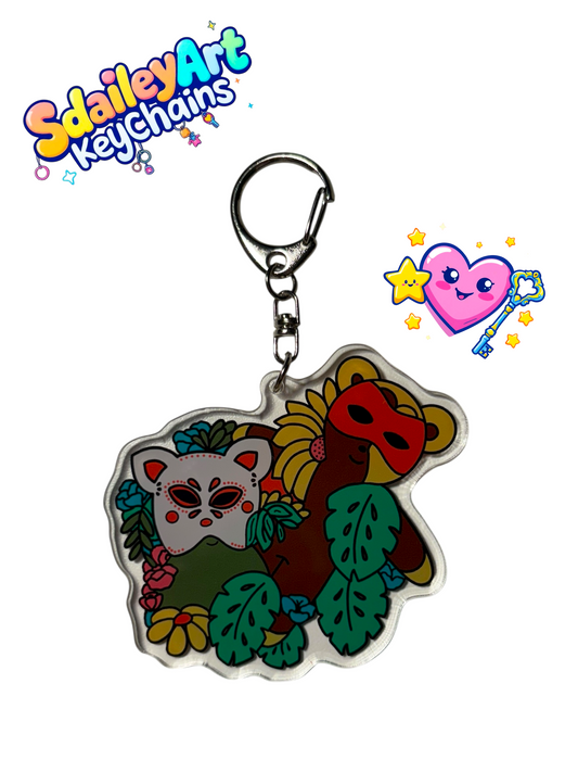 Garden Den Keychain