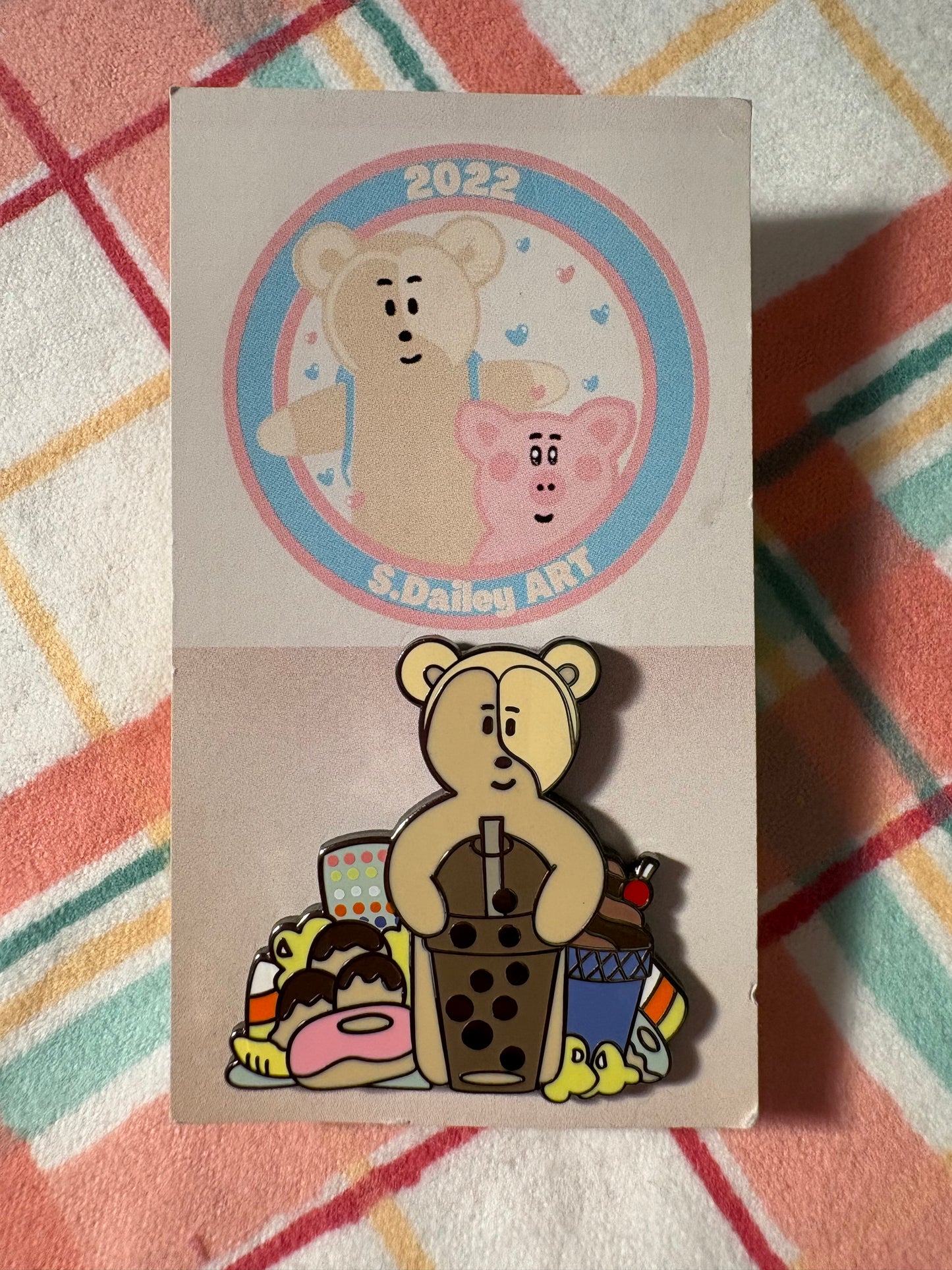 Junk Food Eddie Enamel Pin