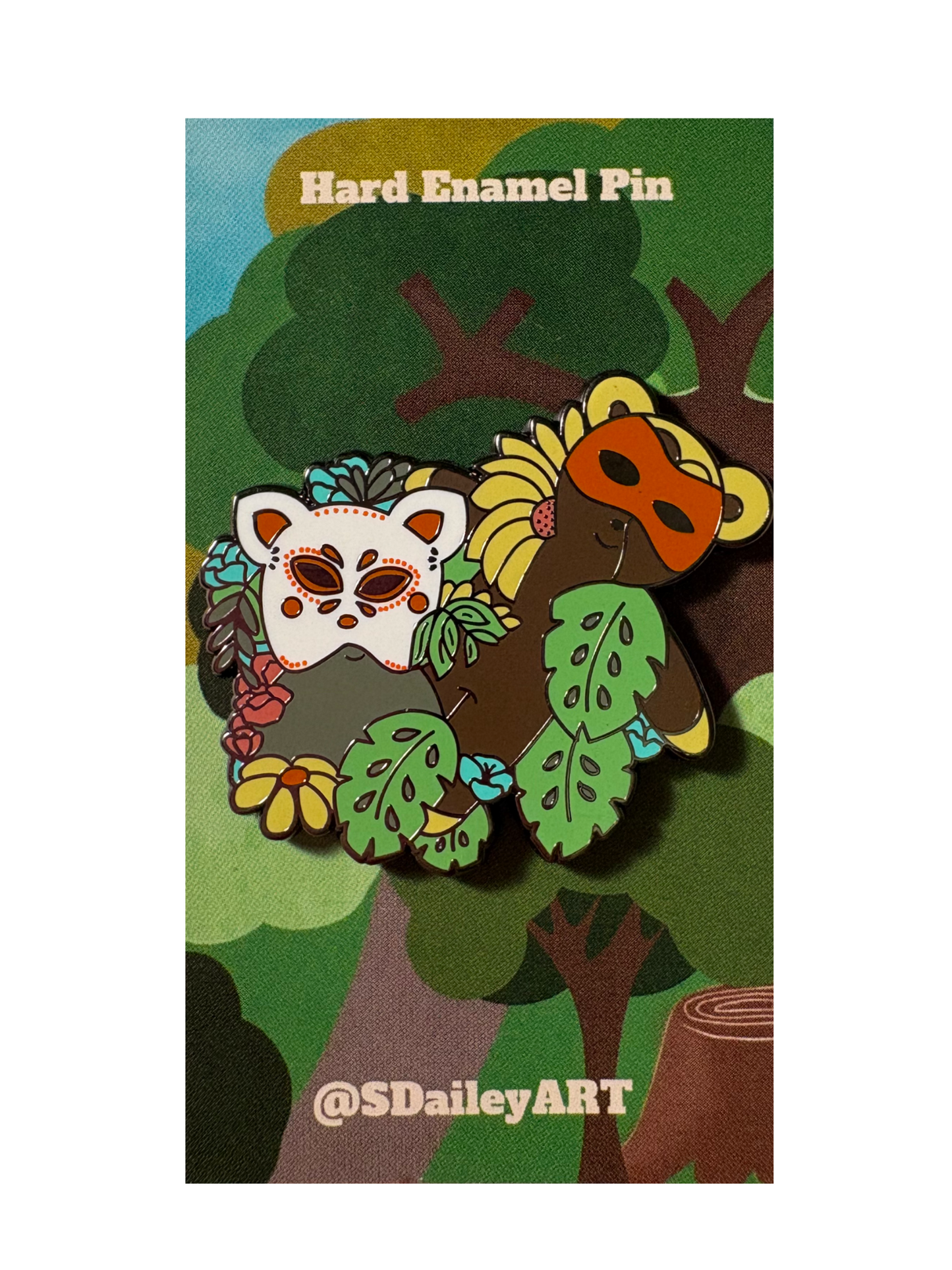 Garden Den Enamel Pin