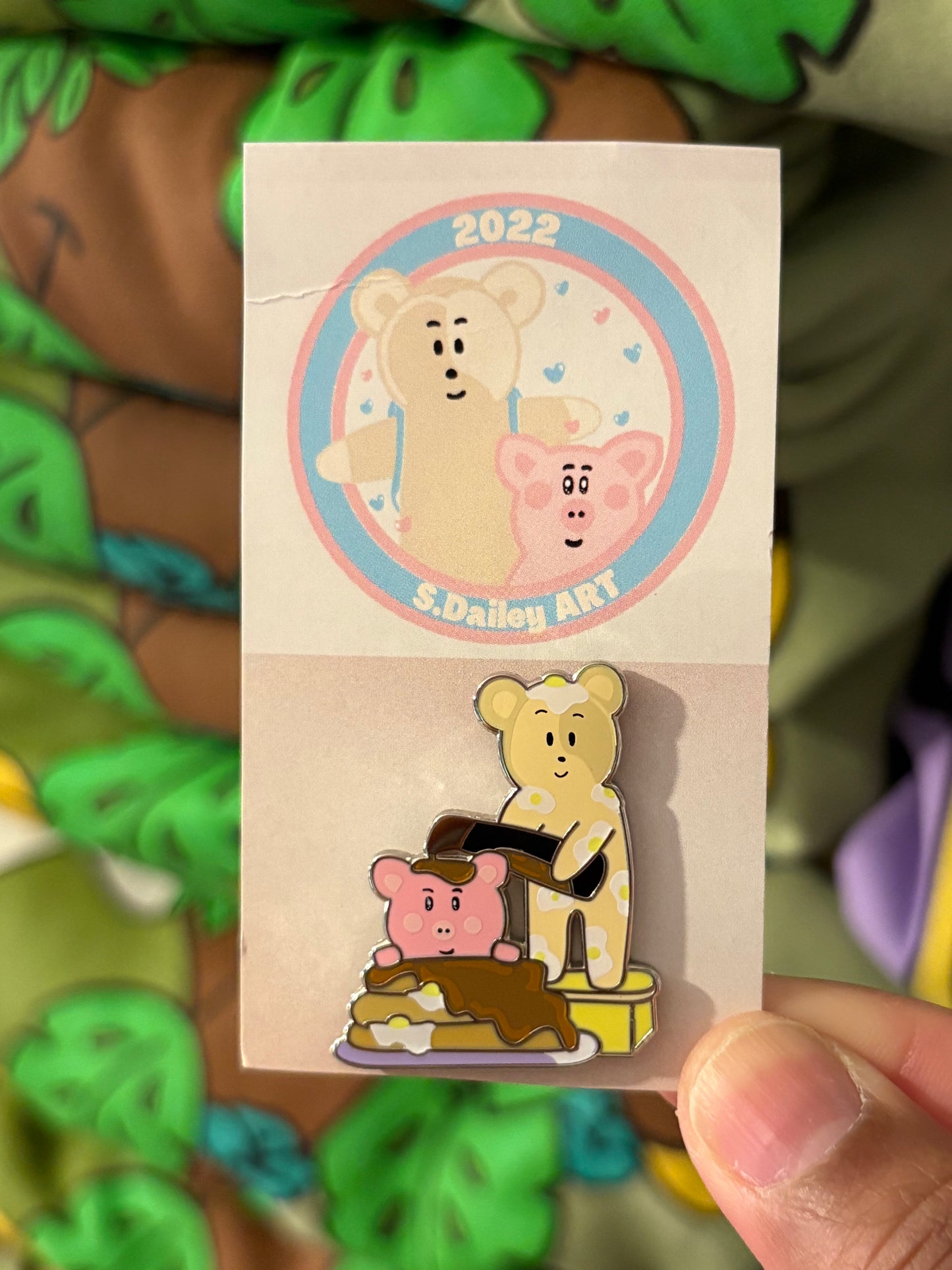 Breakfest Time Enamel Pin