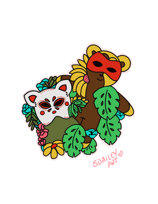 Garden Den Sticker