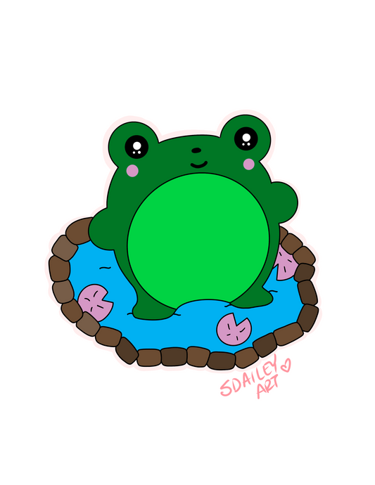 Lilly pad Sticker