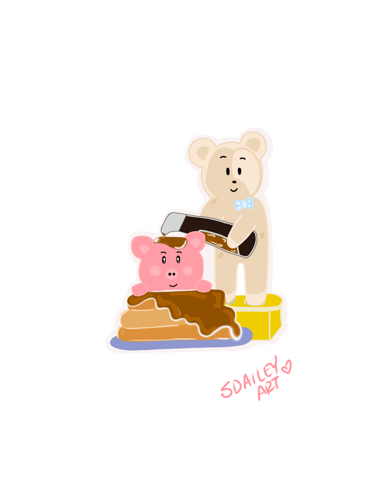 Breakfast Playtime Stickers