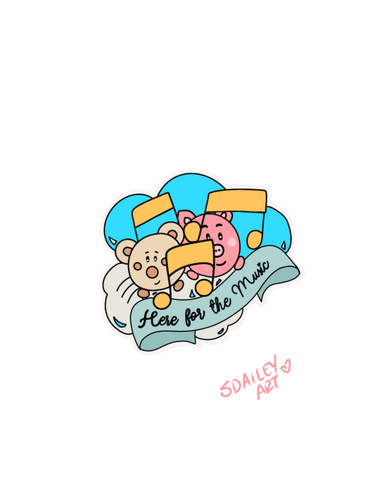 Music Buddies Sticker