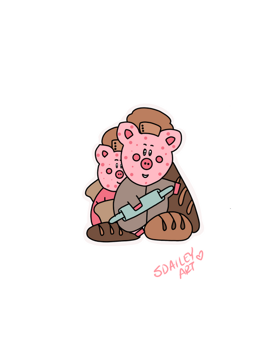 Bakery Buddy Stickers