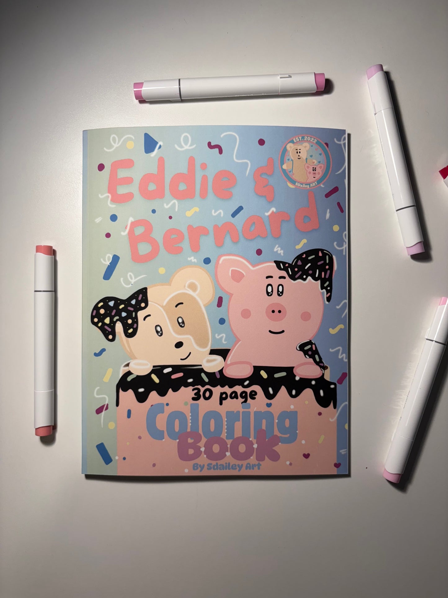 Edward and Bernard Coloring Book