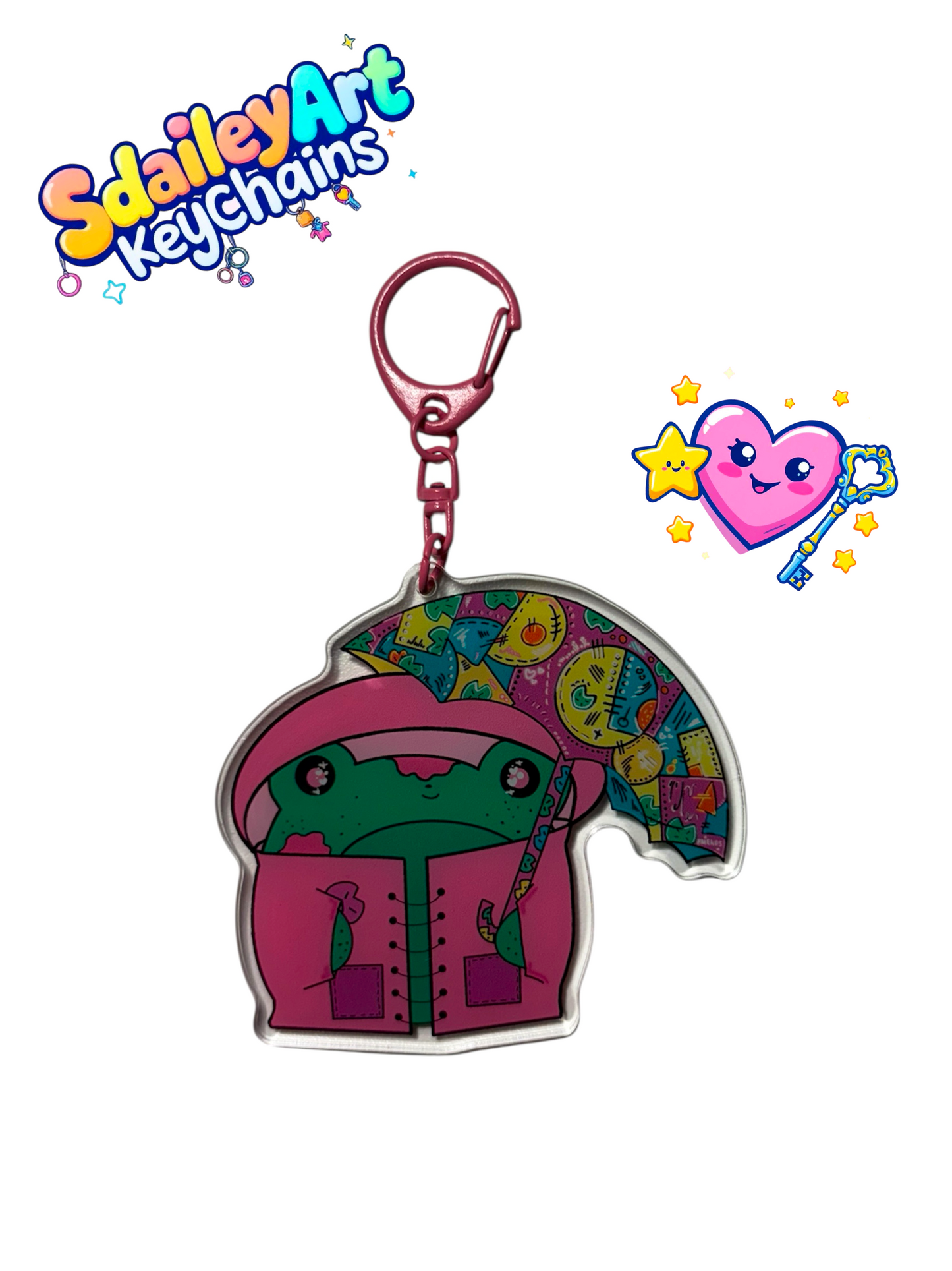 Rainy Day ( PINK ) Keychain