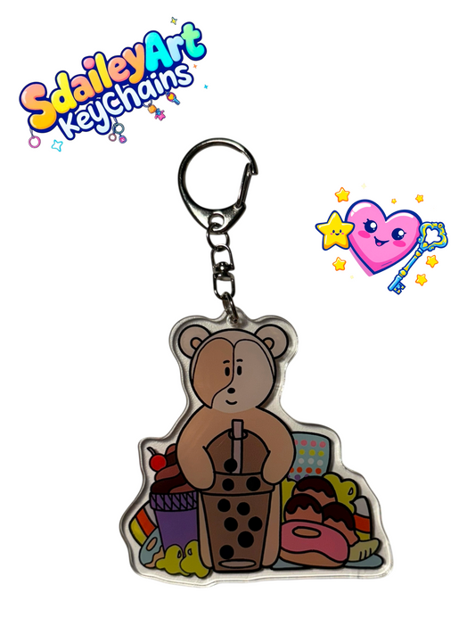 Junk Food Eddie keychain