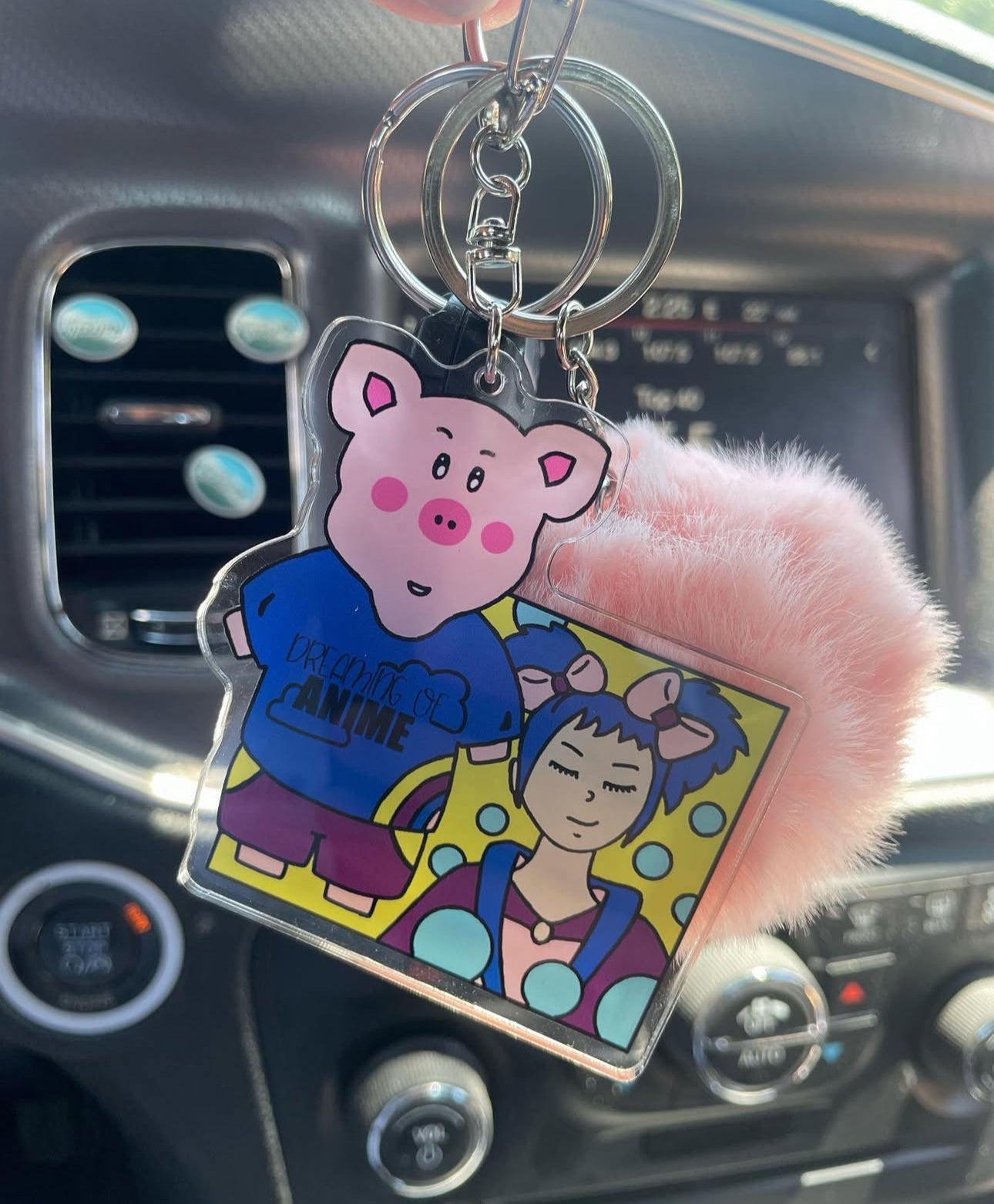 Love Anime Keychain