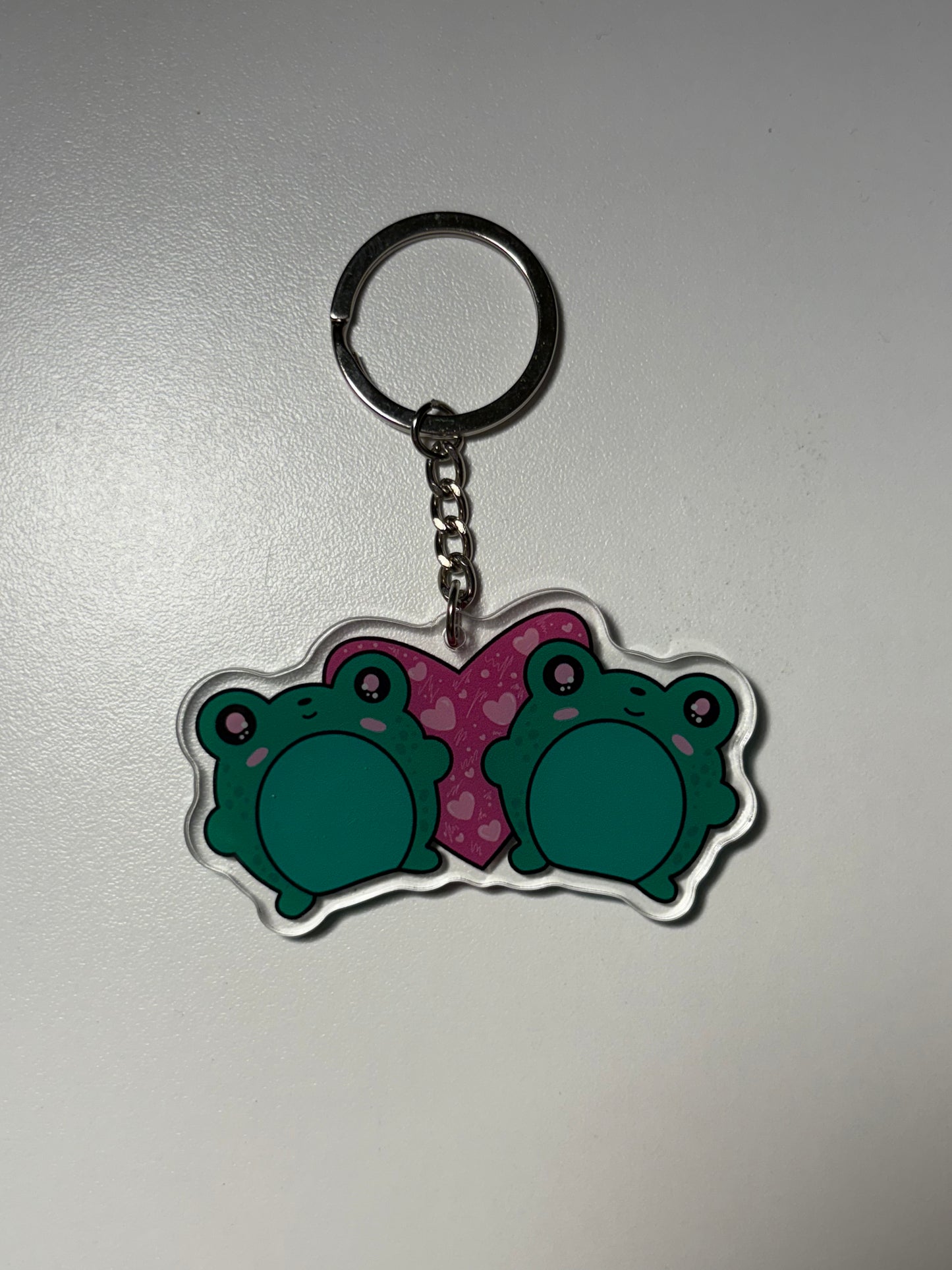 Twin Flame keychain