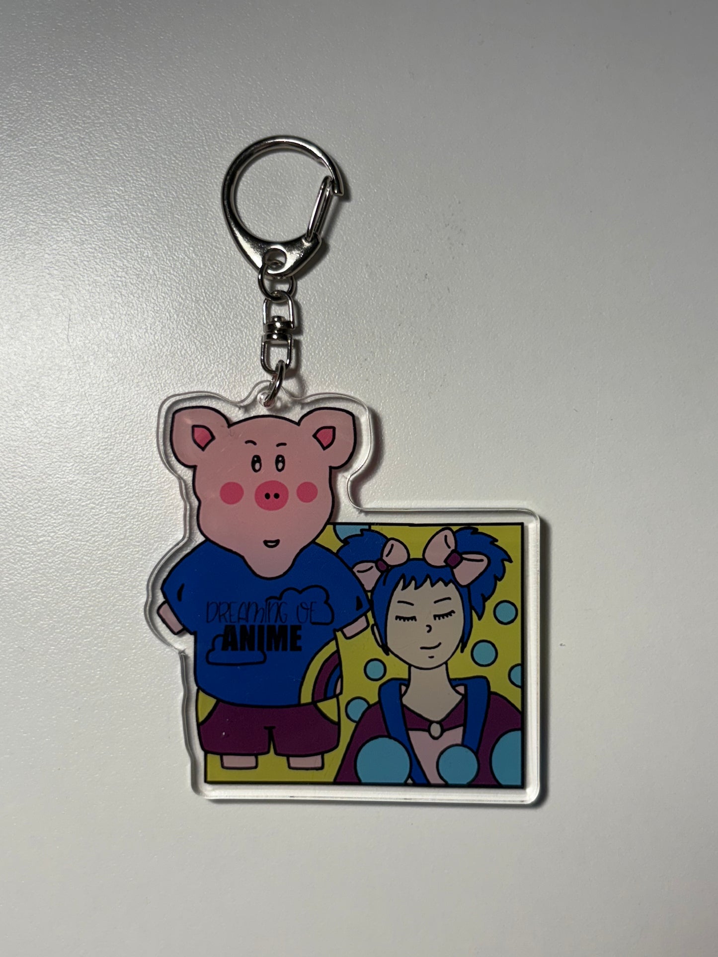 Love Anime Keychain