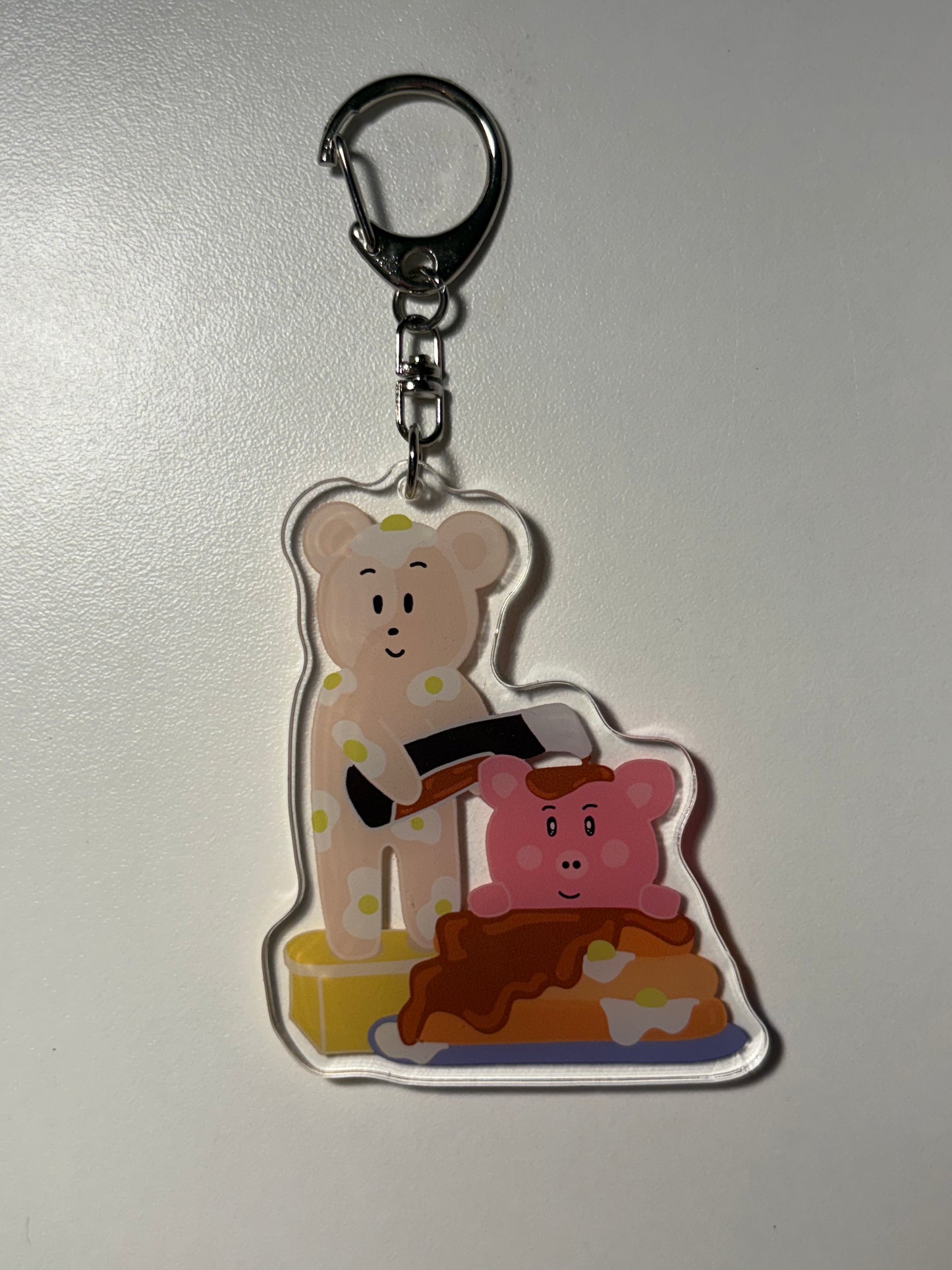 Breakfast Playtime Keychain