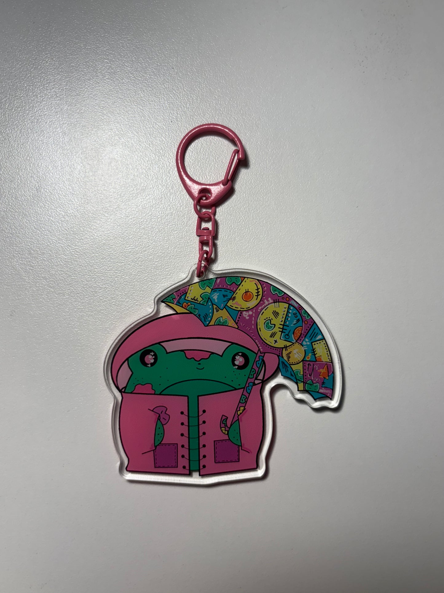 Rainy Day ( PINK ) Keychain