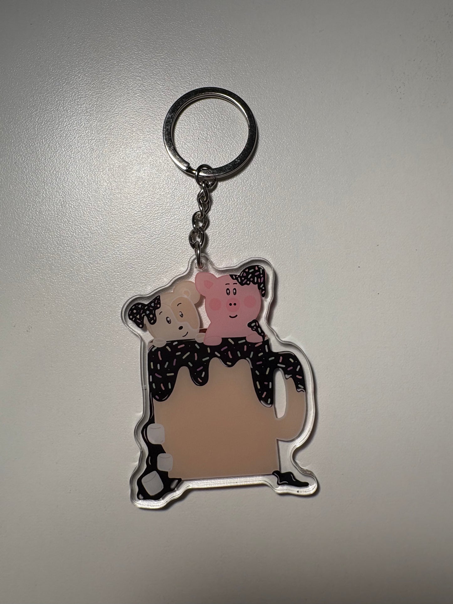 Edward and Bernard Keychain No. 1